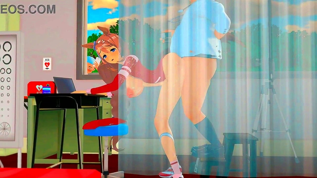 Horny Nurse Gets Fucked Hard In The Exam Room By Anime Dick