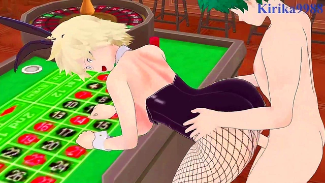 My Hero Academia – Mitsuki Bakugo & Kyoka Jiro Intense 3D Hentai Sex With Izuku Midoriya