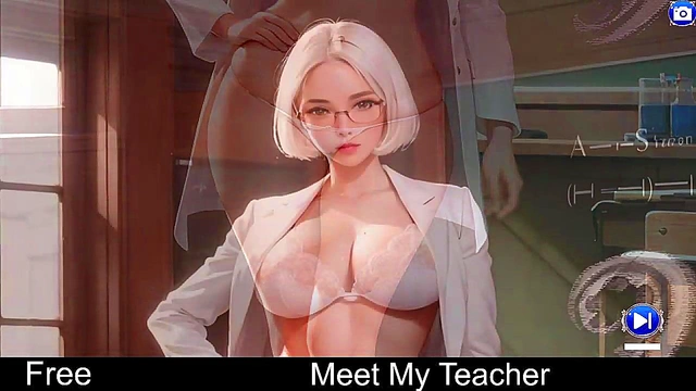Cute Anime Student Meets Her Big-Breasted Teacher for Steamy Uncensored Fun