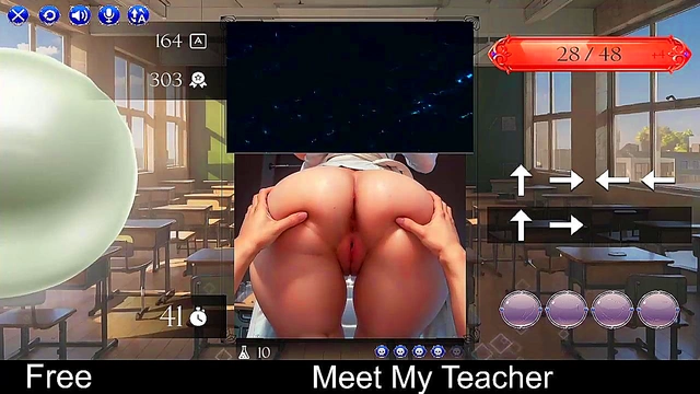Cute Anime Student Meets Her Big-Breasted Teacher for Steamy Uncensored Fun