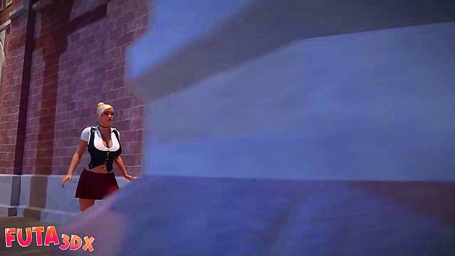 Hot Futanari Babes With Huge Dick Fuck Hard In Museum Doggy Style & Cowgirl