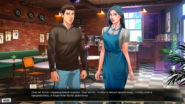 Hot Redhead Teen Sluts It Up for Big Boob Waitress Action in Our Red String Hentai