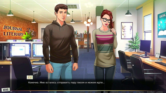 Hot Redhead Teen Sluts It Up for Big Boob Waitress Action in Our Red String Hentai