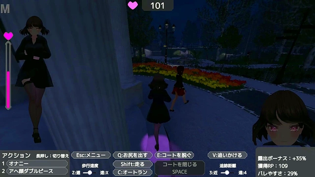 Seleka Seductively Masturbates Outdoors in Disguise for Stealthy Pleasure