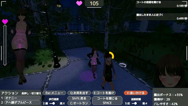 Seleka Seductively Masturbates Outdoors in Disguise for Stealthy Pleasure