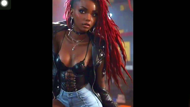 Exotic Trance Singularity – Rare AI-Art Anime Girl Seduces With Shadow Work