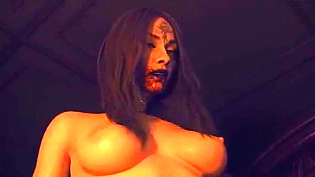 Big-Cock 3D Hentai Animation With Busty Cartoon Chick Satisfying Her Cravings