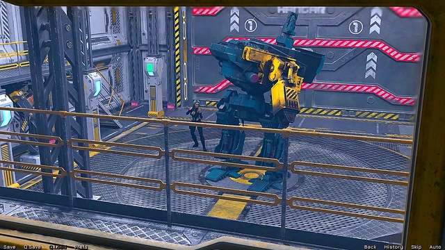 Flirty Half-Robot Teen Seduces Astronaut With Busty Curves & Giant Tits