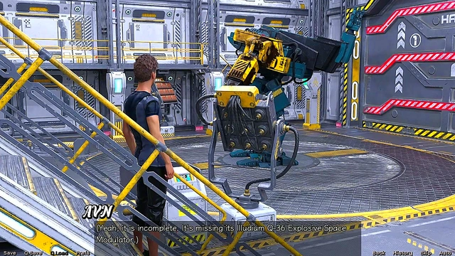 Flirty Half-Robot Teen Seduces Astronaut With Busty Curves & Giant Tits