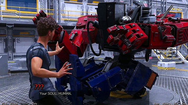 Flirty Half-Robot Teen Seduces Astronaut With Busty Curves & Giant Tits