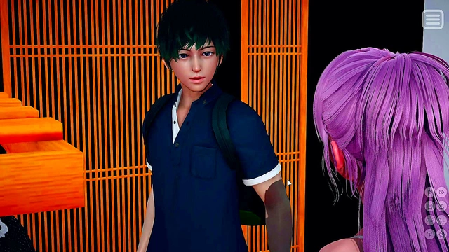 Beautiful Japanese Slut Rides Big Dick On Beach In My Bully Is My Lover Game