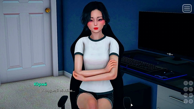 Beautiful Japanese Slut Rides Big Dick On Beach In My Bully Is My Lover Game