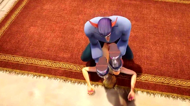 Busty Elf Queen Seduces With Big Boobs & Sexy Outfits for Naughty Anal Fun