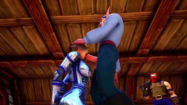 Busty Elf Queen Seduces With Big Boobs & Sexy Outfits for Naughty Anal Fun