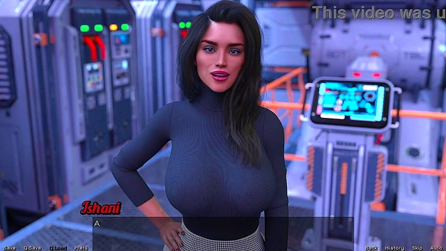 Stranded In Space – Busty Ariel Tempts You With Her Sexy Outfits & Curves