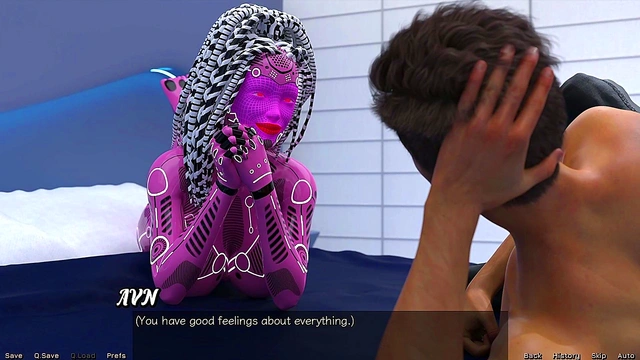 Stranded Astronaut Sasha Shows Off Her Giant Tits in Sexy Outfit