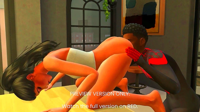 3D Hentai Sims 4 Sex – Celebrity Spyderman Love Story Preview