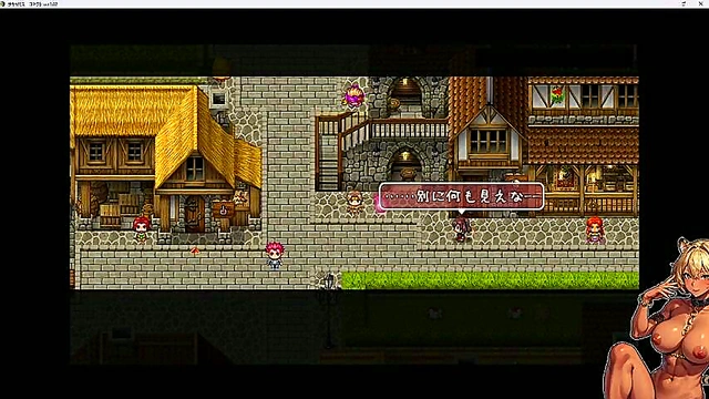 Frustrated Girl Escapes To Another World For Intense Hentai Game Sex Adventure