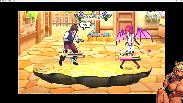 Frustrated Girl Escapes To Another World For Intense Hentai Game Sex Adventure