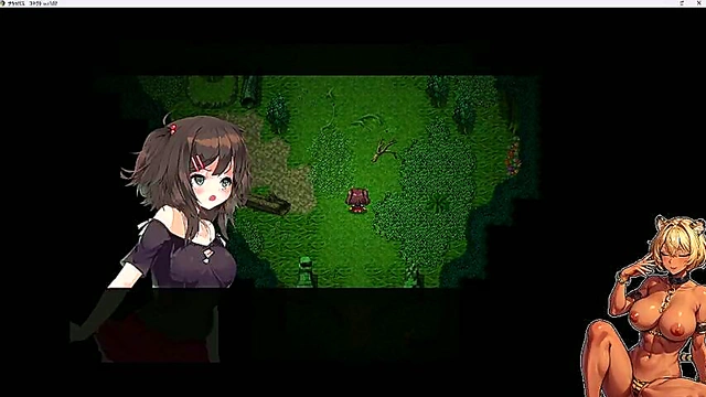 Frustrated Girl Escapes To Another World For Intense Hentai Game Sex Adventure