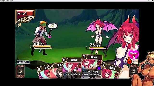 Frustrated Girl Escapes To Another World For Intense Hentai Game Sex Adventure