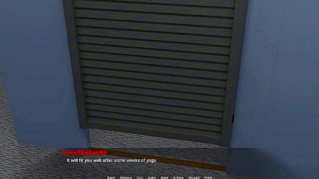 Yoga Session Turns Into Hot 3D Hentai Anime Fun With New Visual Novel Couple