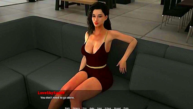 Yoga Session Turns Into Hot 3D Hentai Anime Fun With New Visual Novel Couple