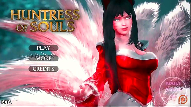 Busty Ahri Fucks Bastard in Anime Erogame Japanese Hentai Session