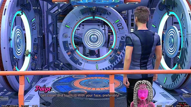 Busty 3D Teen Trapped by Mad Scientist for Sexy Experiments in Space