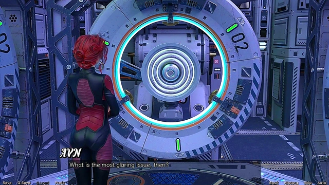 Busty 3D Teen Trapped by Mad Scientist for Sexy Experiments in Space