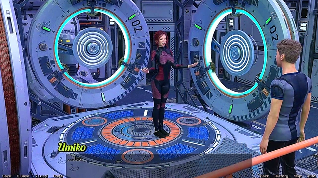 Busty 3D Teen Trapped by Mad Scientist for Sexy Experiments in Space