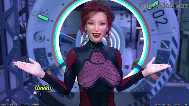 Busty 3D Teen Trapped by Mad Scientist for Sexy Experiments in Space