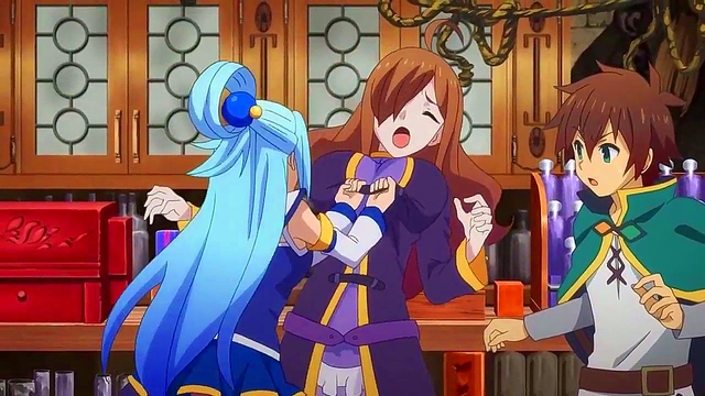 Konosuba Anime Serie – Hot Hentai Action in Chapter 8 Temptation