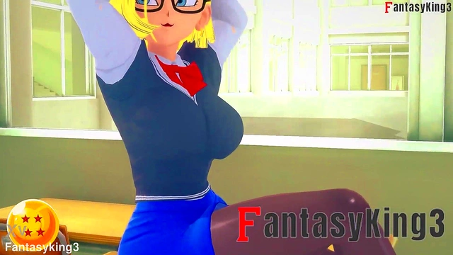 Busty Demon Girl Seduces in Dragon Ball Zex Animated Hentai Teaser