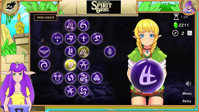 Hot Blonde Elf(Linkle) From Legend of Zelda Masturbates & Gives Blowjob For Orgasm