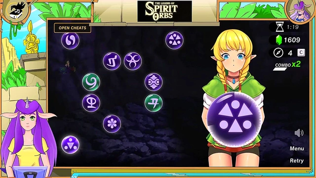 Hot Blonde Elf(Linkle) From Legend of Zelda Masturbates & Gives Blowjob For Orgasm