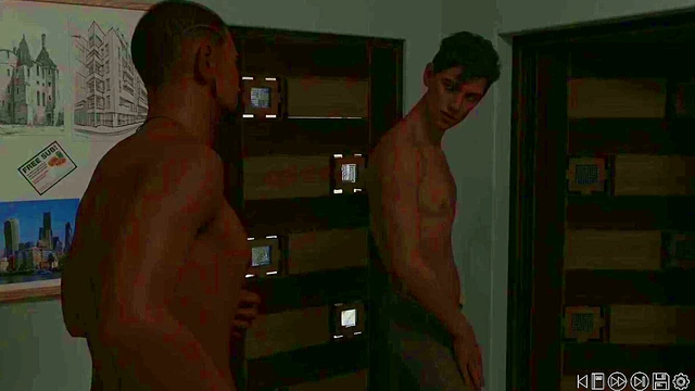 Carlos & Steven's Steamy Summer Workout Session in Animated Yaoi Glory