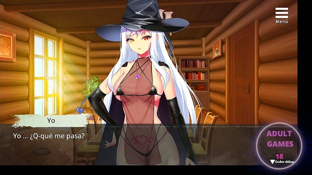Busty Witch Imprisons You in Her Sexy Anime Prison for Naughty Gameplay
