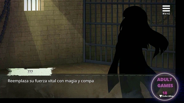 Busty Witch Imprisons You in Her Sexy Anime Prison for Naughty Gameplay