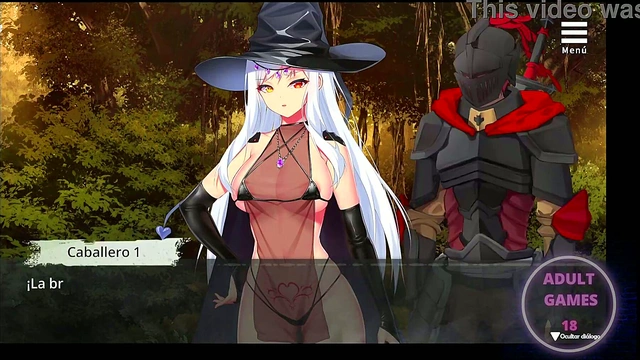 Busty Witch Imprisons You in Her Sexy Anime Prison for Naughty Gameplay