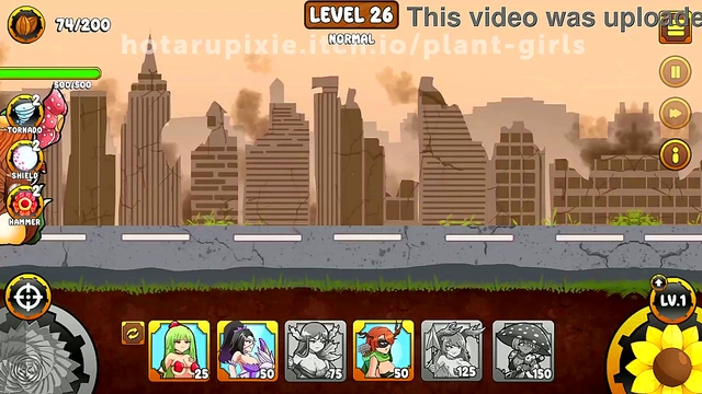 Plant Girls Battle Insect Invasion in Erotic Anime Tower Defense RPG