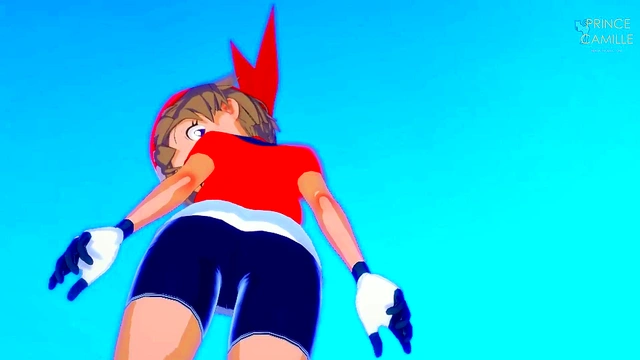 Cute Anime Trainer May Haruka Rewards You With Sweet Congrats Scene