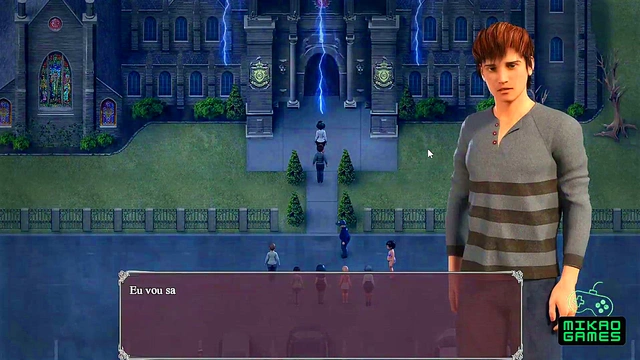 Teen Brunette Breaks Curse With StandingCowgirl Creampie in Lust Epidemic Episode 70