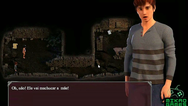 Teen Brunette Breaks Curse With StandingCowgirl Creampie in Lust Epidemic Episode 70