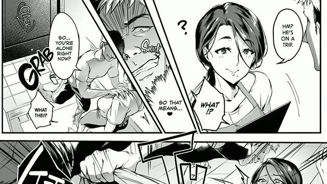 Otaku Seduces Pregnant MILF Outdoors in Netorare Hentai Cartoon Cuckold Scene