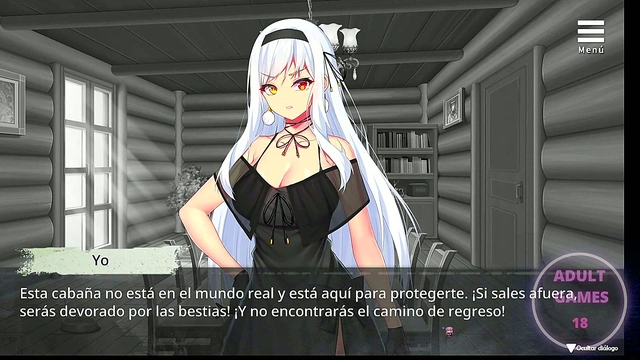 Busty Witch Imprisons You in Her Erotic Japanese Hentai Game Prison Fantasy