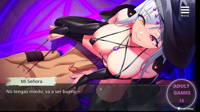 Busty Witch Imprisons You in Her Erotic Japanese Hentai Game Prison Fantasy