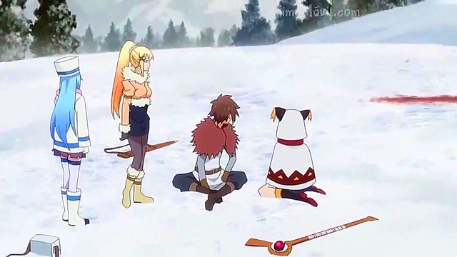 Konosuba Season 1 Episode 7 – Anime Couple Enjoy Hot Hentai Action