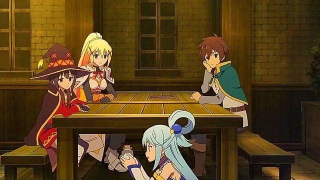 Konosuba Season 1 Episode 7 – Anime Couple Enjoy Hot Hentai Action