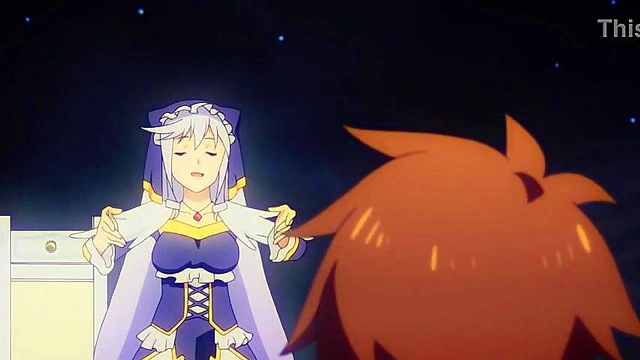 Konosuba Season 1 Episode 7 – Anime Couple Enjoy Hot Hentai Action